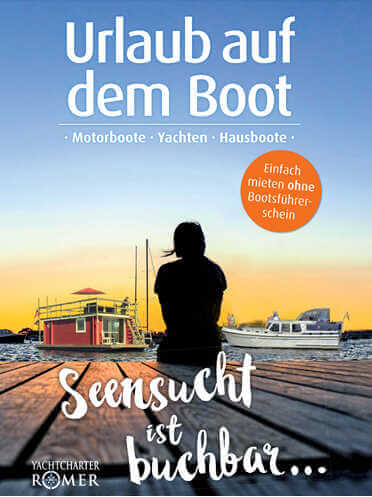 Urlaub auf dem Boot: Ohne Bootsführerschein Haus- und Motorboote mieten.