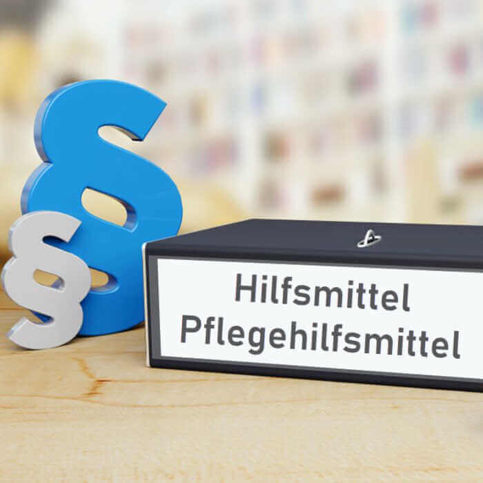 Hilfsmittel bezahlt Ihre Krankenkasse, Pflegehilfsmittel werden von der Pflegekasse übernommen.