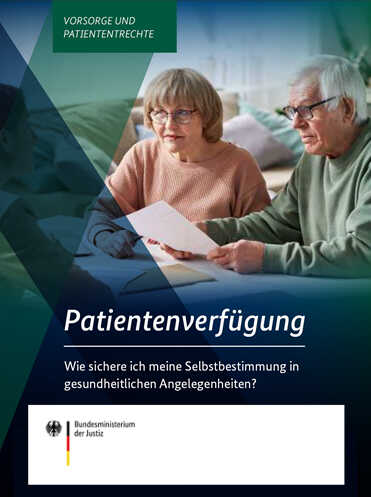 Erläuterungen mit Textbeispielen zur Patientenverfügung.