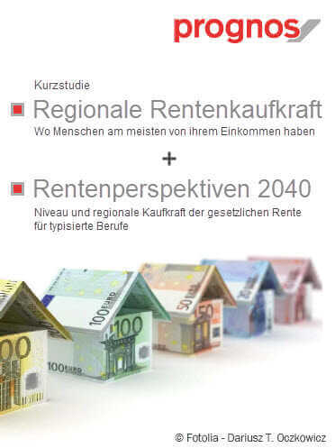 Die Regionale Kaufkraft mit Rentenperspektiven für 2040 in typisierten Berufen.