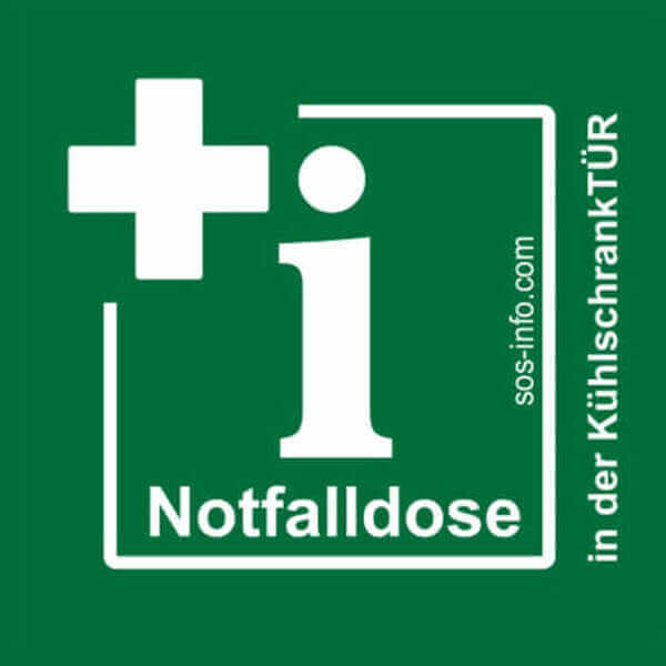 Ihre Notfall-Informationen sollten Sie gekennzeichnet Zuhause, im Kfz, im Reisehandgepäck und im Portemonnaie bereithalten.
