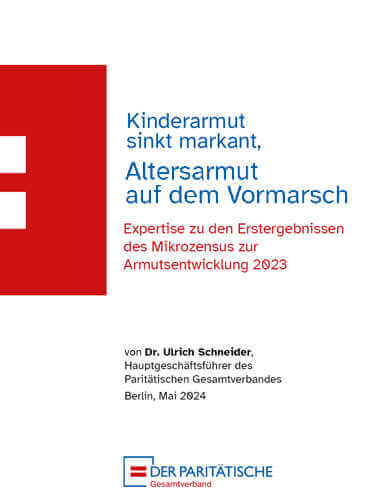 Eine Expertise zur Armutsentwicklung 2023: Kinderarmut sinkt markant, Altersarmut auf dem Vormarsch.