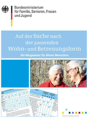 Auf der Suche nach der passenden Wohn- und Betreuungsform.