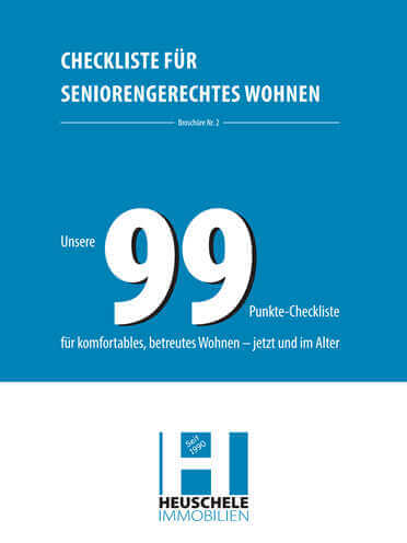 Die Checkliste für seniorengerechtes Wohnen.
